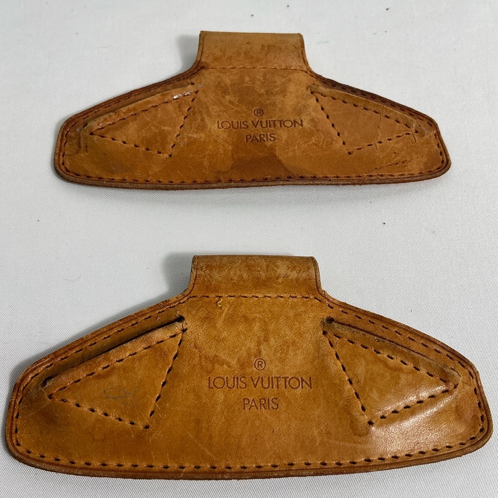 Louis Vuitton Montsouris Backpack Leather Strap Piece Replacements Recycle Repai - Picture 2 of 8